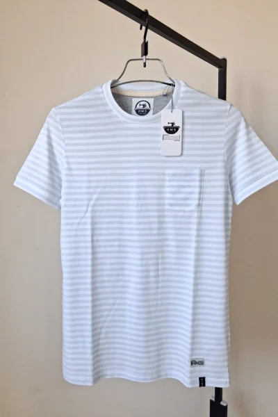 Man's Stripe Coin pocket T-shirt