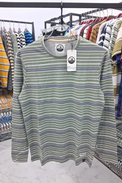 Man's Stripe Full Sleeve T-Shirt