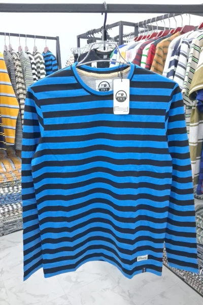 Man's Stripe Full Sleeve T-Shirt