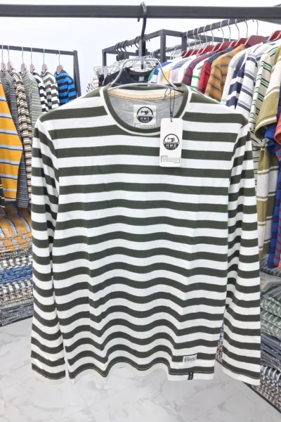 Man's Stripe Full Sleeve T-Shirt