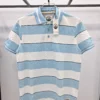 Premium Stripe Cotton Polo (Yarn-Dyed)