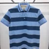 Premium Stripe Cotton Polo (Yarn-Dyed)